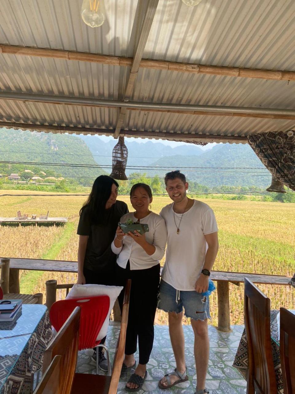 Green Homestay Май Чау Екстериор снимка
