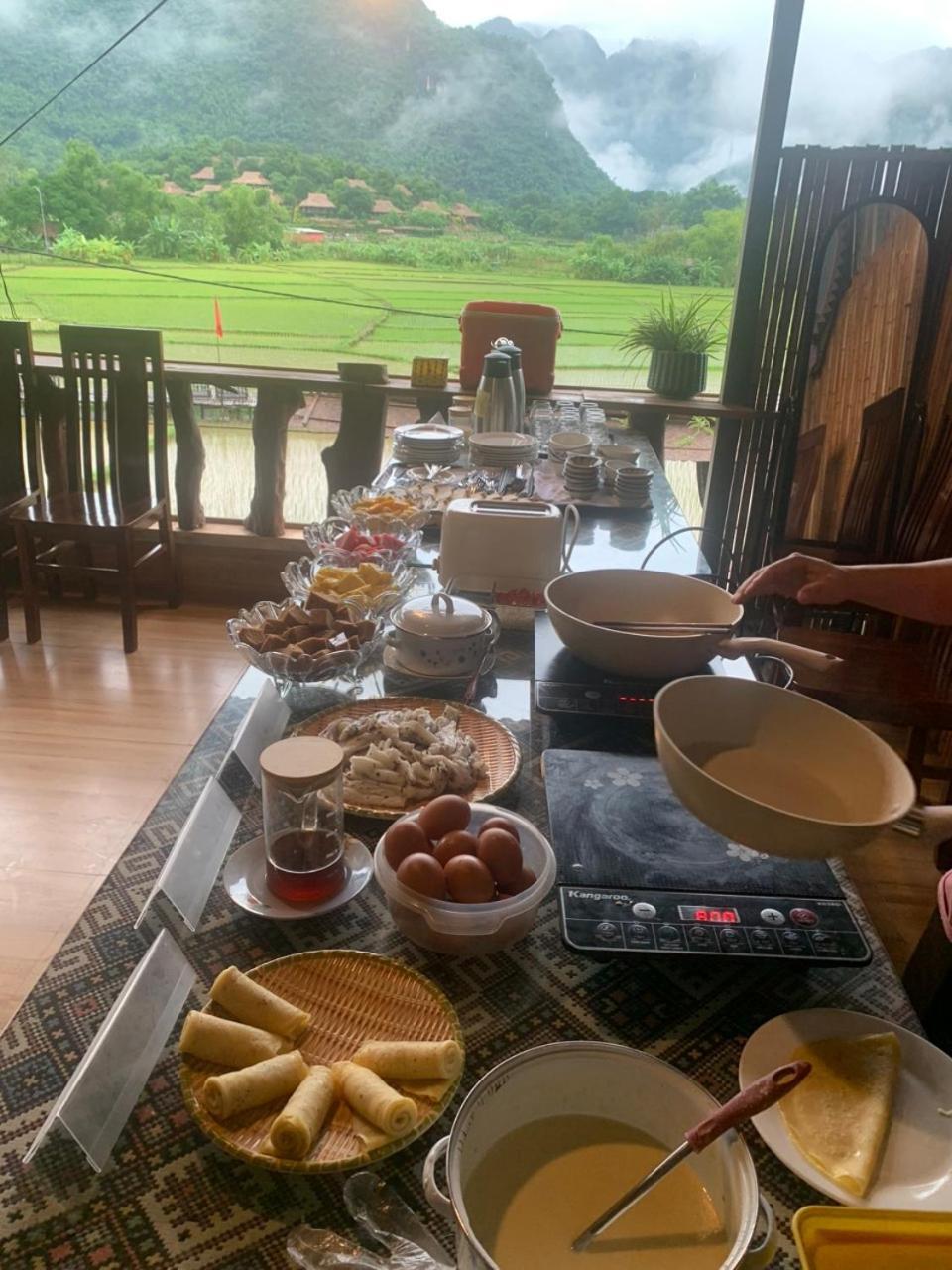 Green Homestay Май Чау Екстериор снимка